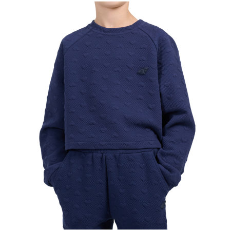 Детски суитшърт 4F Sweatshirt F2768 Navy тъмно син Navy