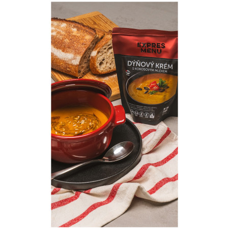 Супа Expres menu тиквена крем супа с кокосово мляко, 600 г