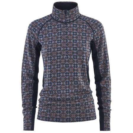 Дамска функционална блуза Kari Traa Rose Light Baselayer Half Zip тъмно син
