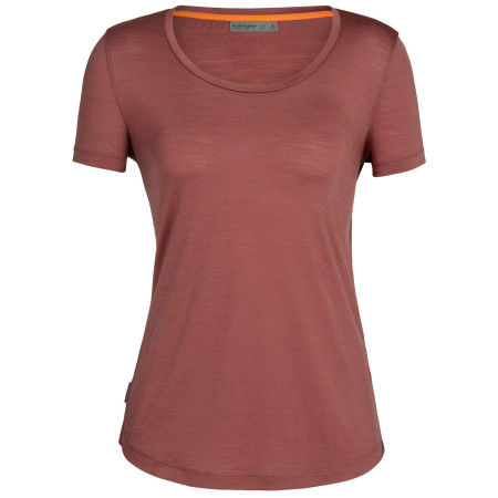 Дамска тениска Icebreaker Women Sphere II SS Scoop Tee червен