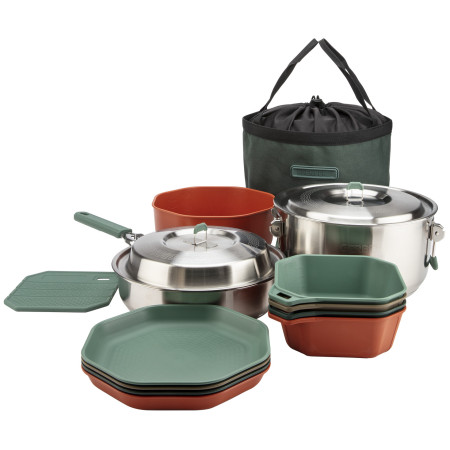 Комплект прибори Gerber Compleat Cook Set червен