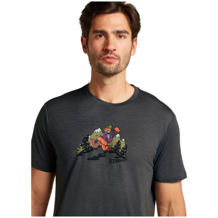 Функционална мъжка тениска Icebreaker M Mer 150 Tech Lite SS Tee Catch Me Outs