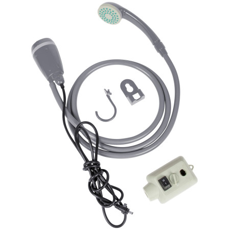Душ Bo-Camp Shower & Pump rechargeable сив