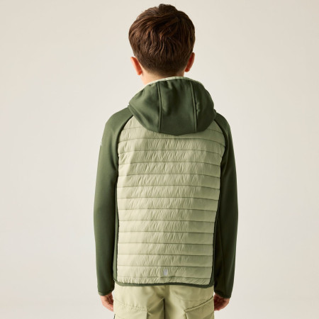 Детско яке Regatta Junior Andreson Hybrid DkKhaki/LtSg