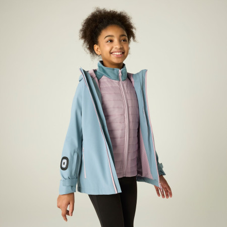 Зимно яке за момичета Regatta Girls Trekktain 3-in-1 II DusBluPwLil