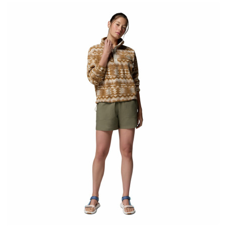 Дамски суитшърт Columbia Helvetia™ II Printed Cropped Half Snap