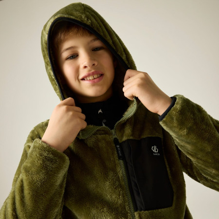 Детски суитшърт Dare 2b Powder Fleece MartOliv/Blk