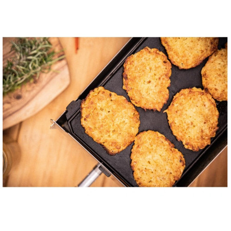 Аксесоар за скара SKOTTI Oboustranný litinový tál Kast