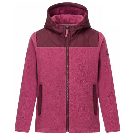 Детски суитшърт Regatta Myla Hybrid Jacket Fig/Violet червен Fig/Violet