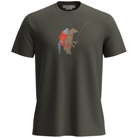 Функционална мъжка тениска Icebreaker Merino 150 Tech Lite SS Tee Bear Catch
