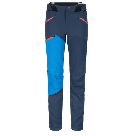 Дамски панталони Ortovox Westalpen Softshell Pants W син BlueLake