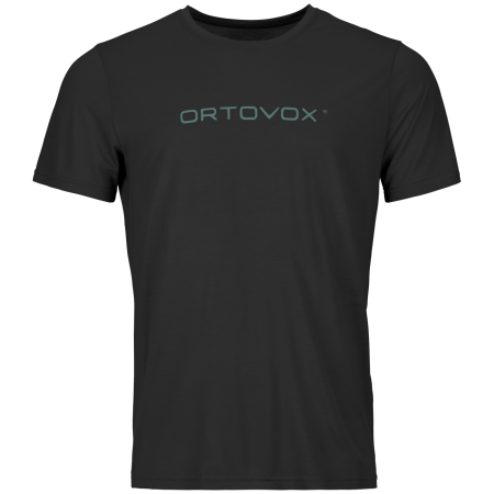 Мъжка тениска Ortovox 150 Cool Brand T-shirt черен Black Raven