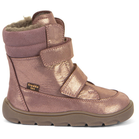 Детски зимни ботуши Froddo Barefoot Zeru Tex Winter Pink/Gold
