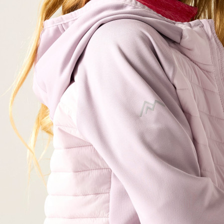 Детско яке Regatta Junior Andreson Hybrid PowLilPinHze
