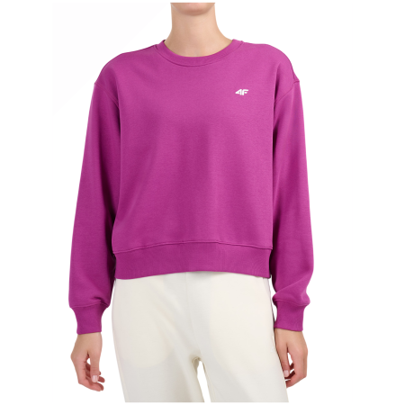 Дамски суитшърт 4F Sweatshirt F2672 розов Pink