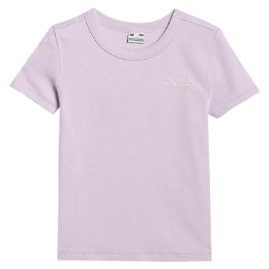 Детска тениска 4F Tshirt F2389 светло розов LIGHT VIOLET