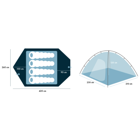 Палатка Warg Boulder 4