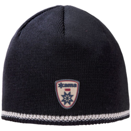 Плетена шапка от мериносана вълна Kama AW54 черен Black