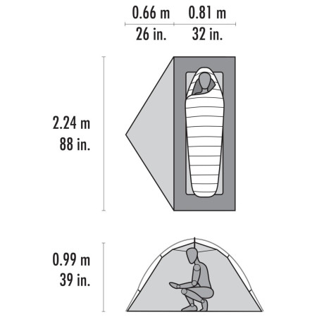 Свръх лека палатка MSR Hubba Hubba LT 1P
