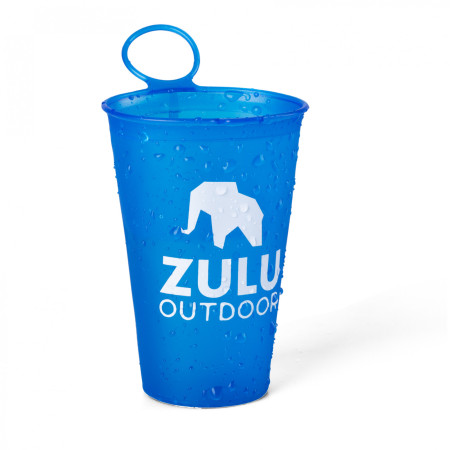 Сгъваема чаша Zulu Runcup син
