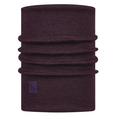 Многофункционален шал Buff HW Merino Wool винен SolidDeepPurple
