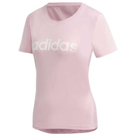 Дамска тениска Adidas W D2M LO TEE розов Trupnk