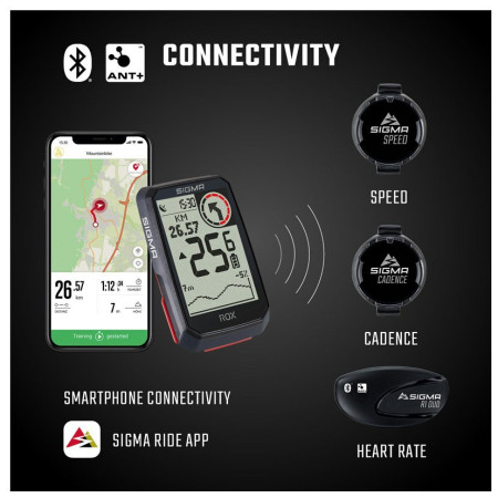 Велосипеден компютър Sigma Rox 4.0 SENSOR SET