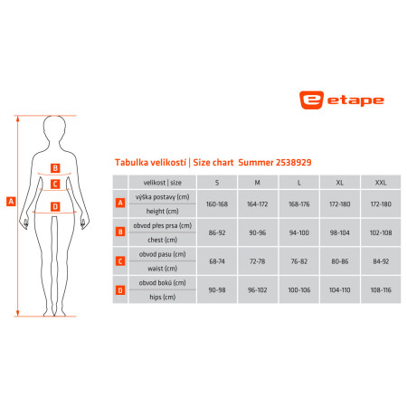 Дамска колоездачна фланелка Etape Summer
