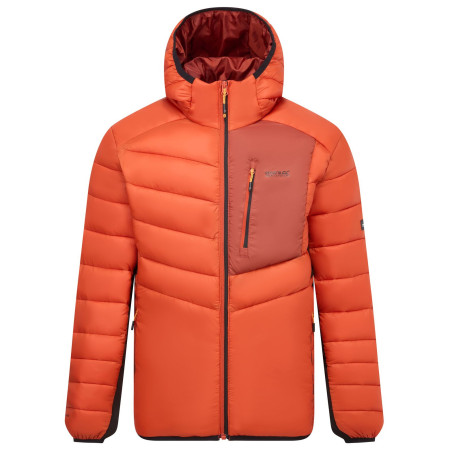 Мъжко хибридно яке Regatta Hooded Leedre Hybrid оранжев RoibsT/Bk/BH