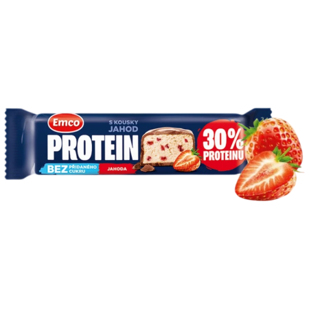 Протеиново барче Emco Jahodová 50g