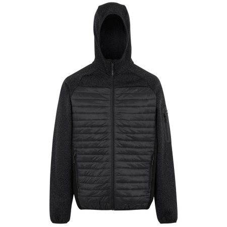 Мъжко яке Regatta Newhill Hybrid сив Ash/Black