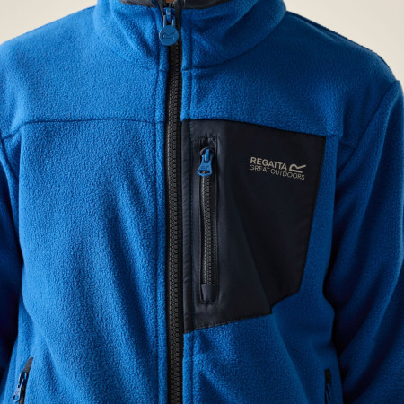 Детски суитшърт Regatta Junior Frankie F/Z Olympian Blu