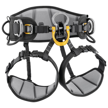 Работна сбруя Petzl Astro Sit черен/жълт Black, Yellow
