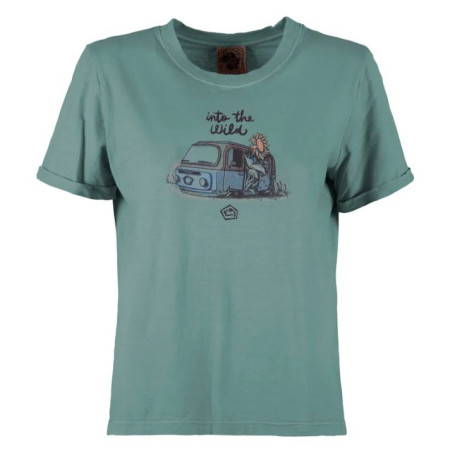 Дамска тениска E9 Wild Women's зелен Thymus