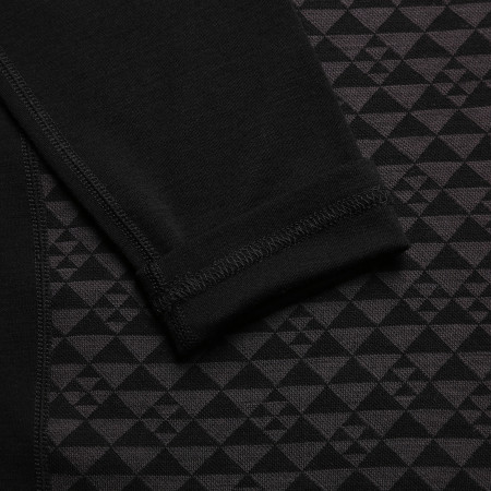 Функционална мъжка тениска Zulu Merino 240 Zip Long