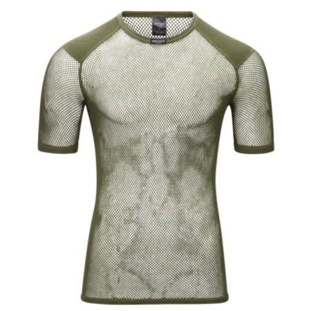 Мъжка тениска Brynje of Norway Tactical Wool Thermo T-Shirt w/inlay зелен Olive Green