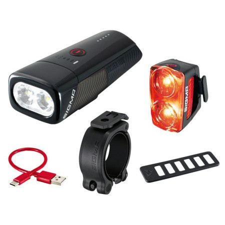 Комплект светлини Sigma Buster 1100 + Buster RL 150