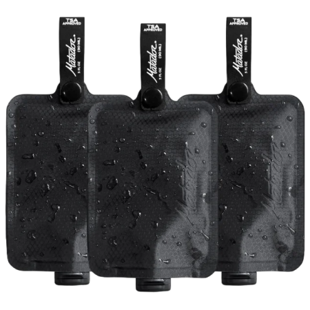 Джаджи за пътуване Matador FlatPak Toiletry Bottle (3 pk) черен Black