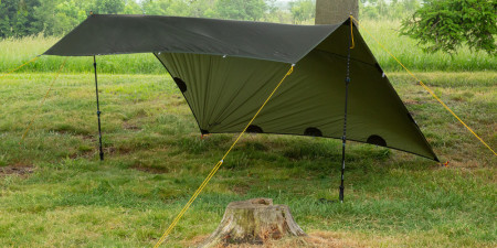 8 начина за изграждане на подслон от брезент