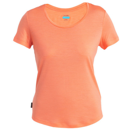 Дамска функционална блуза Icebreaker Women Merino 125 Cool-Lite™ Sphere III SS Scoop Tee оранжев
