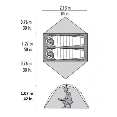 Палатка MSR Access 2