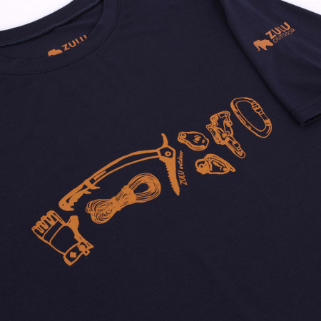 Мъжка тениска Zulu Bambus Climber 210 short