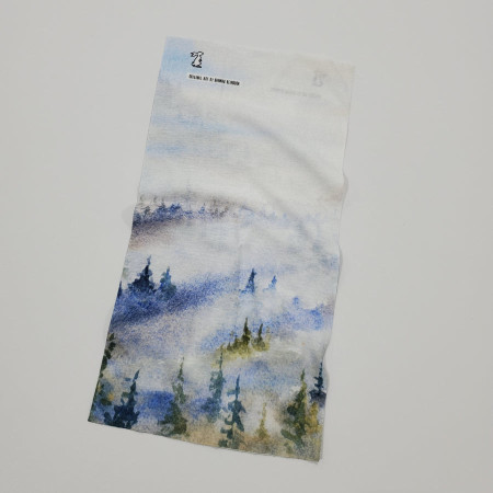 Многофункционален шал High Tail Designs Hiking Gaiter Foggy Forest