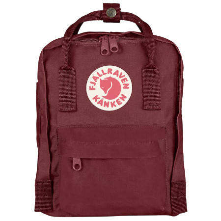 Раница Fjällräven Kanken Mini 7 червен/бял OxRed