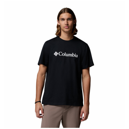 Мъжка тениска Columbia CSC Basic Logo™ Tee черен Black, Gem Columbia