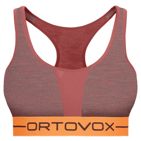 Спортен сутиен Ortovox 185 Rock'n'Wool Sport Top 2020 червен Blushblend