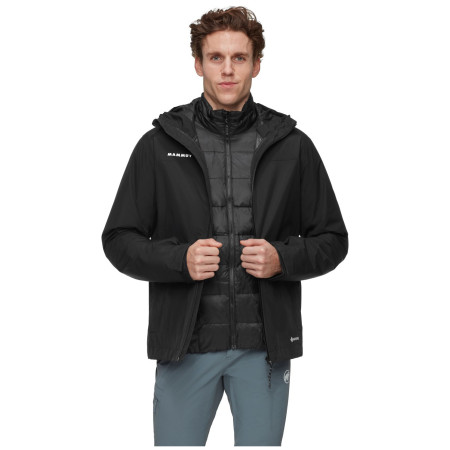 Мъжко яке Mammut Treeline 3 in 1 HS Hooded Jacket Men черен black-black 0052