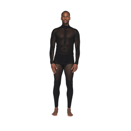 Функционална мъжка тениска Devold Wool Mesh Pro Zip Neck Man