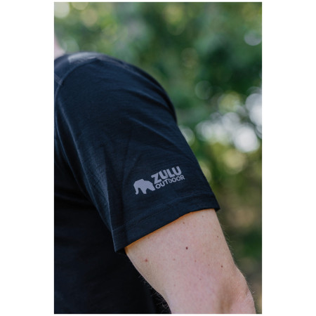 Мъжка тениска Zulu Merino Fire 160 Short Comfy
