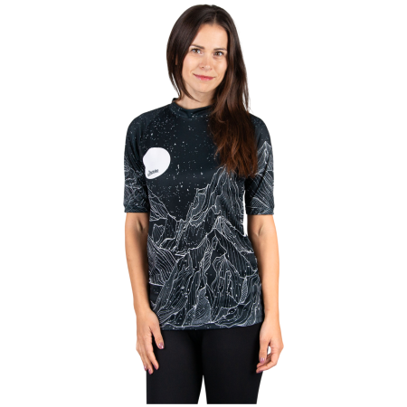 Дамска функционална блуза Drexiss All Diamond Beach Black Coolmax
